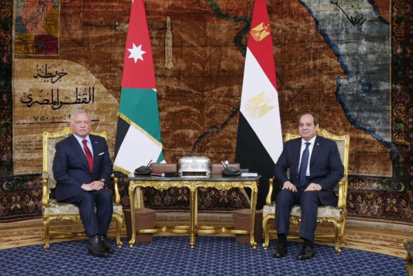 Egypt, Jordan discuss regional issues, strengthen bilateral ties