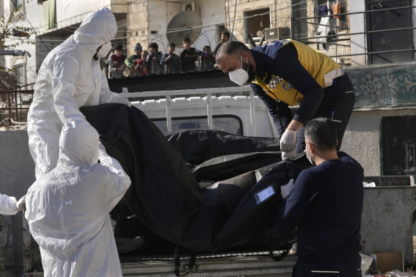 Mass Grave Discovered Near Syrian Shrine