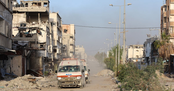 Israel detains 240 Palestinians including medics after hospital raid – The Irish Times