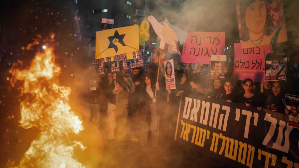 Proteste in Tel Aviv.