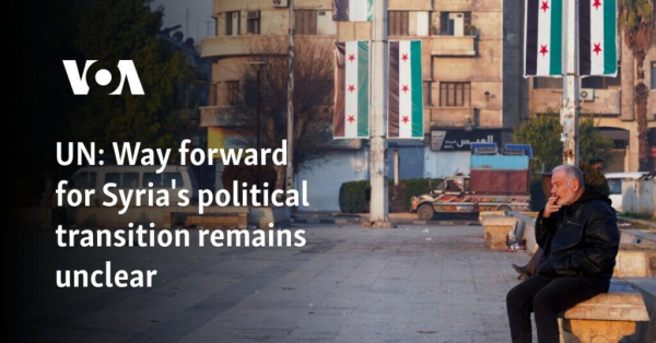 Way forward for Syria's political transition remains unclear