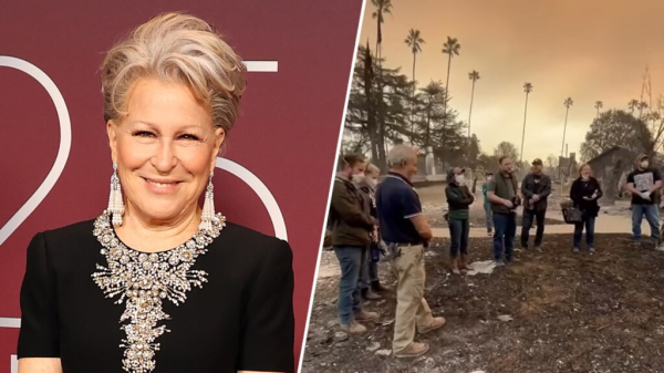 Bette Midler Shares Video Of Family Singing In Burned Remains Of Home