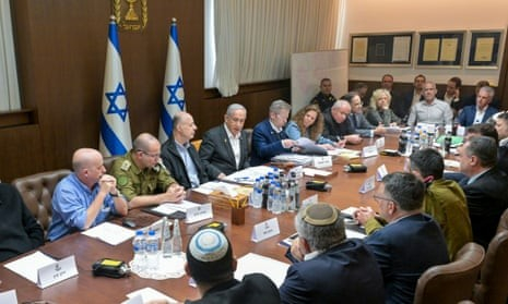 Israeli Cabinet meeting