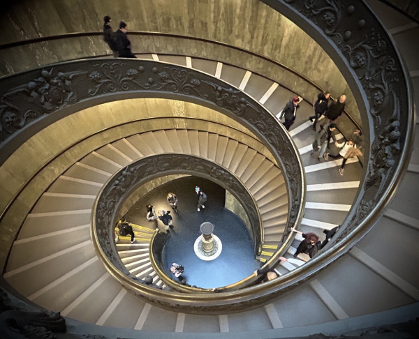 Treppe.
Musei Vaticani