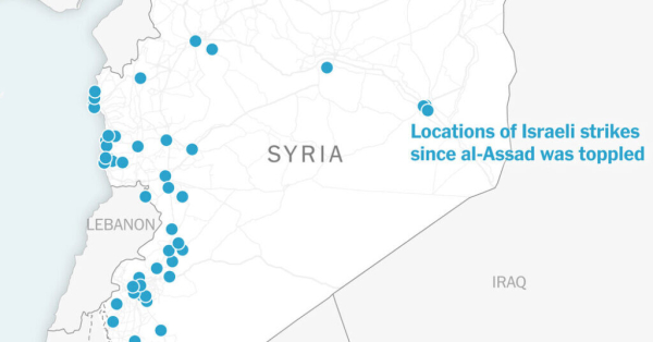 Maps: See Israel’s Moves in Syria Since al-Assad Was Toppled