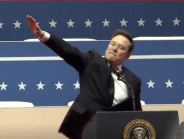 musk & hitler salute