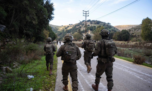 Imagen de la actividad de la 769 Brigada en el sur del Líbano. (Ejército de Israel / EFE)