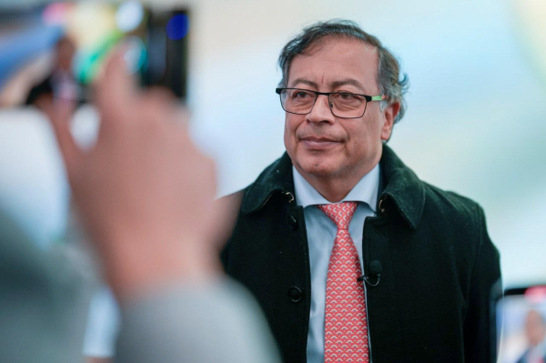 Colombian President Gustavo Petro