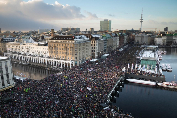 Demofoto aus Hamburg 2024