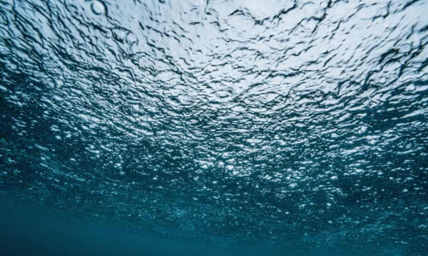 Amoc carries warm ocean water northwards towards the pole where it cools and sinks, driving the Atlantic’s currents. Photograph: Henrik Egede-Lassen/Zoomedia/PA.