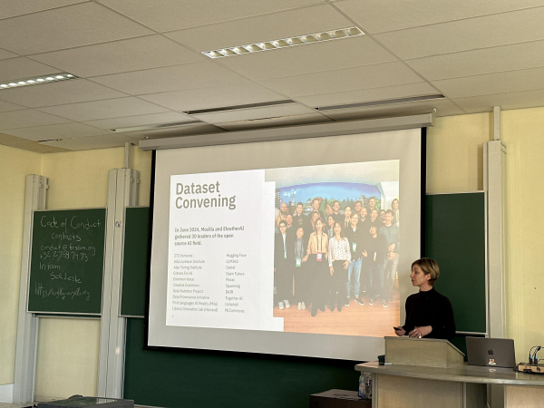 Kazia Odrozek is presenting at FOSDEM 2025