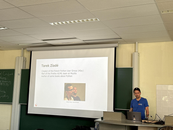 Tarek Ziadé is presenting at FOSDEM 2025