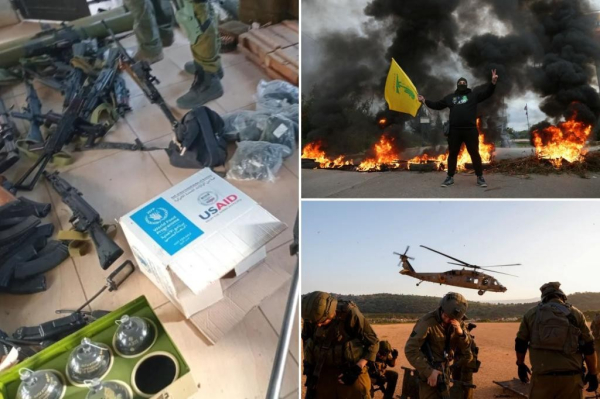 Packages from USAID found in Hezbollah safe house by IDF