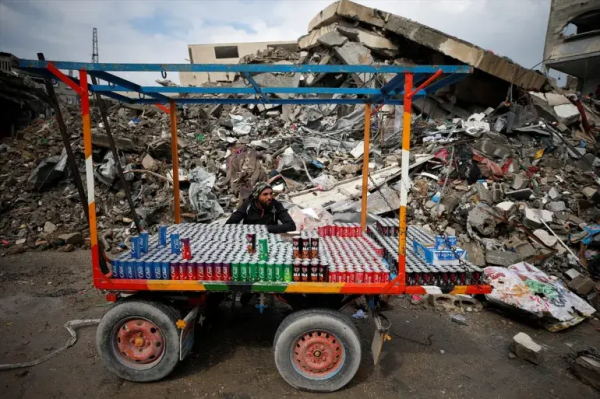 A UN-supported assessment of food security in northern Gaza in early 2024 found people were eating foods with the lowest nutritional value and access to protein was ‘extremely low’ [Mahmoud İssa/Anadolu]