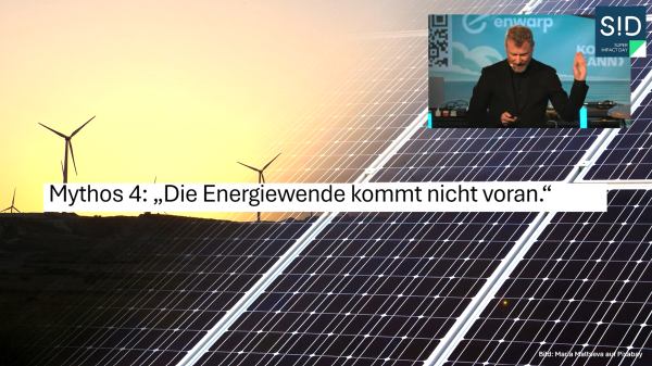 Screenshot Video Mythos 4: "Die Energiewende kommt nicht voran"