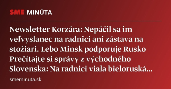 Prečítajte si správy z východného Slovenska