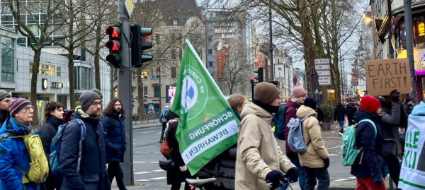 Start des Klimastreiks in Köln