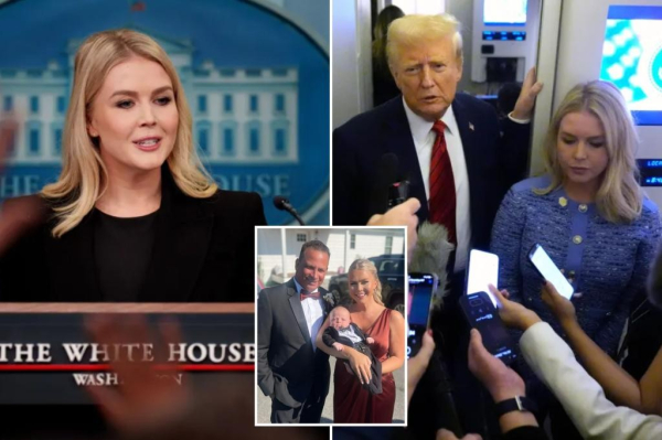 Trump's White House press secretary Karoline Leavitt began juggling job duties, and motherhood, just days after giving birth