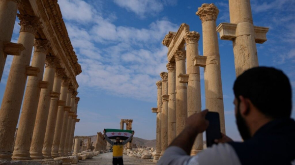 Experts push to restore Syria's war-torn heritage sites, including renowned Roman ruins at Palmyra