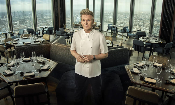 Gordon Ramsay’s new restaurant, Lucky Cat 22 Bishopsgate by Gordon Ramsay, opened earlier this year. Photograph: Gordon Ramsay Restaurants/PA