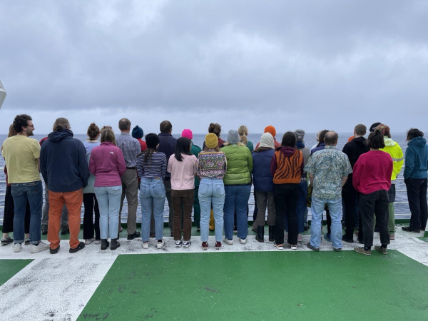 Menschen an Bord Polarstern