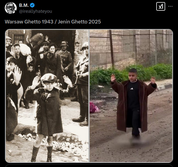 Warsaw Ghetto 1943 / Jenin Ghetto 2025