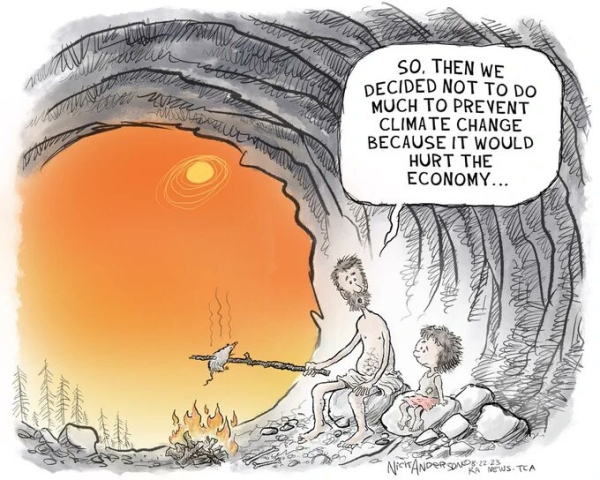 Cartoon: It would hurt the economy...