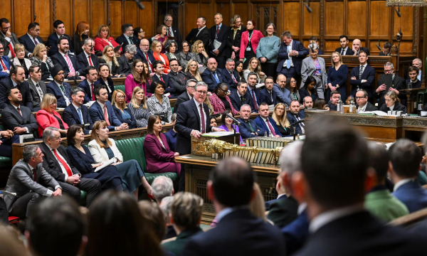 Ministers had intended to publish an AI bill within months of entering office but it is not expected to appear in parliament before summer.
Photograph: House of Commons