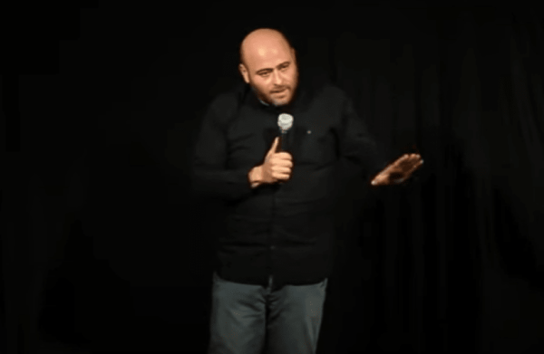 
Arab-Israeli comedian Nidal Badarny
(photo credit: SCREENSHOT/VIA SECTION 24A OF THE COPYRIGHT ACT)
