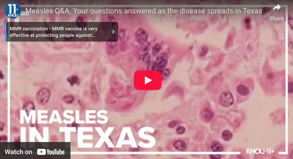 Doctors warn against 'measles parties' to intentionally expose children as West Texas outbreak grows
