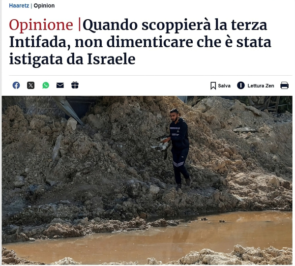 Un uomo trasporta un gatto lungo una strada che è stata distrutta dalle forze israeliane nel campo di Nur al-Shams per rifugiati palestinesi vicino a Tul Karm, mercoledì. Credito: AFP/Zain Jaafar