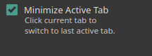 Vivaldi Desktop screenshot of the useful tiny feature allowing to switch to previously active tab by clicking current active tab !