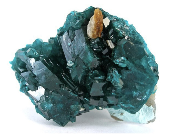 Brilliant green dioptase from Wikimedia.