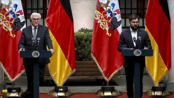 Chile, Germany discuss Ukraine war, global trade in Santiago talks