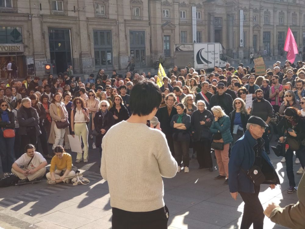 Mobilisation StandUpForScience, Lyon, 7.3.2025