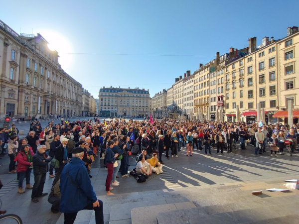 Mobilisation StandUpForScience, Lyon, 7.3.2025