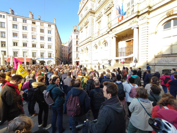 Mobilisation StandUpForScience, Lyon, 7.3.2025