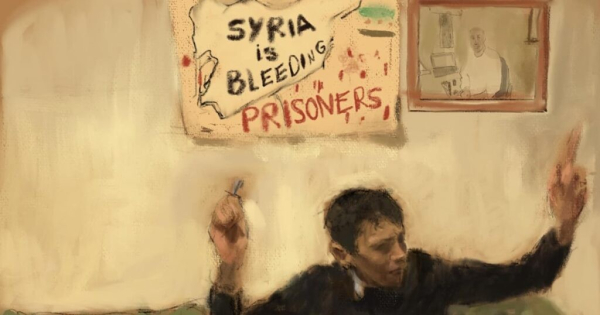 Marc Nelson’s graphic depictions of Syrian civil war find new purpose after fall of Assad regime